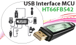 Holtek с удовольствием представляет выпуск нового высокоскоростного Flash USB микроконтроллера с  АЦП - HT66FB542.